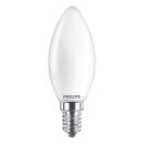 Philips LED Filament B35 Kerze 3,4W = 40W E14 matt 470lm...
