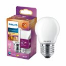 Philips LED Filament P45 Tropfen 3,4W = 40W E27 matt 470lm WarmGlow 2200K-2700K DIMMBAR