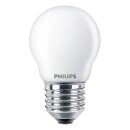 Philips LED Filament P45 Tropfen 3,4W = 40W E27 matt 470lm WarmGlow 2200K-2700K DIMMBAR