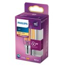 Philips LED Filament T25 Röhre 6,5W = 60W E14 klar 806lm warmweiß 2700K
