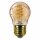 Philips LED Spiral Filament P45 Tropfen 2,6W = 15W E27 Gold 136lm extra warmweiß 1800K DIMMBAR