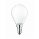 Philips LED Filament P45 Tropfen 4,3W = 40W E14 matt...