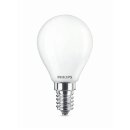 Philips LED Filament P45 Tropfen 4,3W = 40W E14 matt 470lm Tageslicht 6500K kaltweiß