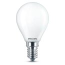 Philips LED Filament Tropfen P45 6,5W = 60W E14 matt...