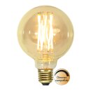 Star Trading LED Filament G95 Globe 3,7W E27 Gold 240lm extra warmweiß 1800K DIMMBAR