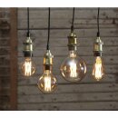 Star Trading LED Filament G95 Globe 3,7W E27 Gold 240lm extra warmweiß 1800K DIMMBAR