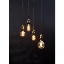 Star Trading LED Filament G95 Globe 3,7W E27 Gold 240lm extra warmweiß 1800K DIMMBAR