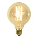 Star Trading LED Filament G95 Globe 3,7W E27 Gold 240lm extra warmweiß 1800K DIMMBAR