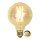 Star Trading LED Filament G95 Globe 3,7W E27 Gold 240lm extra warmweiß 1800K DIMMBAR