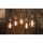 Star Trading LED Filament G95 Globe 3,7W E27 Gold 240lm extra warmweiß 1800K DIMMBAR