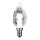 Star Trading LED Diamantschliff Kerze 4W = 38W E14 klar 435lm Neutralweiß 4000K DIMMBAR