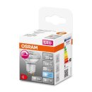 Osram LED Glas Reflektor 3,4W = 35W GU10 230lm Neutralweiß 4000K 36° Ra>90 DIMMBAR