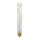 Star Trading LED Soft Glow Filament T30 Röhre 3,4W E27 klar 250lm extra warmweiß 2200K DIMMBAR