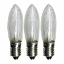 3 x Star Trading LED Kerzenkleinlampe 0,2W E10 10-55V...