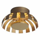 Luce Design LED Wandlampe Deckenleuchte Flare Metall/Gold...