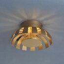 Luce Design LED Wandlampe Deckenleuchte Flare Metall/Gold Ø35cm 24W 2200lm warmweiß 3000K