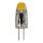 Star Trading LED COB Stiftsockellampe 1,1W G4 12V klar 100lm warmweiß 2800K DIMMBAR