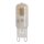 2 x Star Trading LED Stiftsockellampen 1,5W G9 matt 138lm warmweiß 2700K