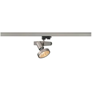SLV 3-Phasen Strahler Sleek Spot Grau IP20 max. 70W G12 mit 3P Adapter 16°