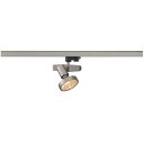 SLV 3-Phasen Strahler Sleek Spot Grau IP20 max. 70W G12...