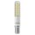 4 x Osram LED Leuchtmittel T26 Röhre Slim 9W = 75W B15d klar 1055lm warmweiß 2700K 320° DIMMBAR