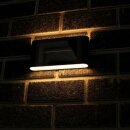 LED´s Light LED Solar Außenwandleuchte Soweto Schwarz IP44 0,76W 5lm Warmweiß 2700K