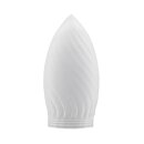 Paulmann Deco Glas Kerze Satin gedreht für E14 / E27...