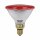 Infrarot Pressglas Reflektor PAR38 150W E27 Rot Dimmbar 60°
