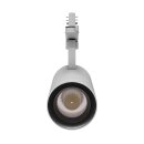 Spectrum LED 3-Phasen Stromschiene Strahler Pava 2 Weiß 19-42W 1800-3200lm warmweiß 3000K Zoom 20°-45°