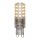 Star Trading LED Leuchtmittel Stiftsockel 4W = 40W G9 klar 470lm warmweiß 2700K 3-Stufen-Dimmbar