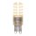 Star Trading LED Leuchtmittel Stiftsockel 4W = 40W G9 klar 470lm warmweiß 2700K 3-Stufen-Dimmbar