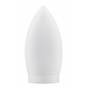 Paulmann Deco Glas Kerze opal Satinglas für E14 / E27 bis 10W