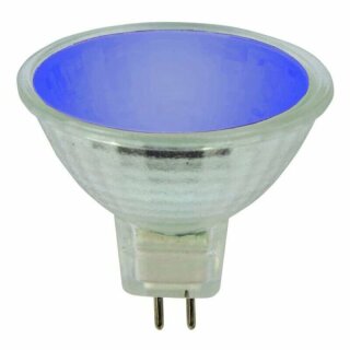 Kandolite Halogen MR16 Reflektor 20W 12V GU5,3 Blau dimmbar 38°