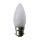 Merkur Glühbirne Kerze 40W B22d matt 40 Watt Glühlampe warmweiß dimmbar