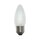 Merkur Glühbirne Kerze 15W E27 matt 12V Glühlampe warmweiß dimmbar Niedervolt