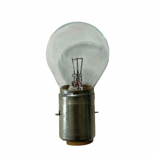Merkur Glühlampe Verkehrssignallampe Scheinwerfer VSLZ 20W Ba20d klar 12V Glühbirne warmweiß