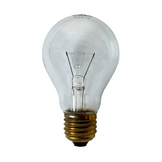 Merkur Glühbirne A60 100W E27 klar 65V Glühlampe warmweiß dimmbar Sonderspannung