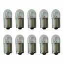 10 x Glühlampen Signallampen für Auto...