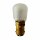 Merkur Glühbirne Birnenformlampe T26 Röhre 15W B15d matt 240V Glühlampe warmweiß dimmbar