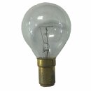 Merkur Glühbirne Tropfen Kugel 60W B15d klar...