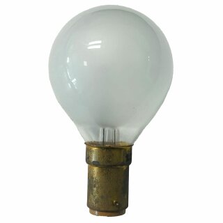 Merkur Glühlampe G45 Tropfen 60W B15d matt 125-130V Glühbirne warmweiß dimmbar Sonderspannung