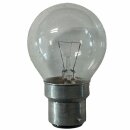 Merkur Glühbirne Tropfen 60W B22d klar 125-130V...