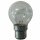 Merkur Glühbirne Tropfen 60W B22d klar 125-130V Glühlampe warmweiß dimmbar Sonderspannung