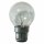Merkur Glühbirne G45 Tropfen 15W B22d klar 24V Glühlampe warmweiß dimmbar Sonderspannung