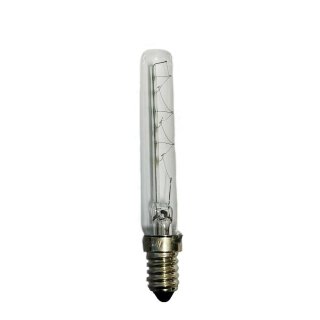 Merkur Glühbirne T20x105 Röhre 25W E14 240V klar Glühlampe warmweiß 2700K
