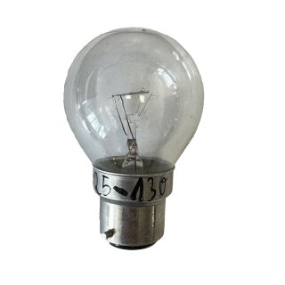 Merkur Glühbirne Tropfen 40W B22d klar 127V Glühlampe warmweiß dimmbar Sonderspannung