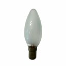 Merkur Glühbirne Kerze 40W B15d matt 110V...