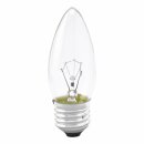 Merkur Glühbirne Kerze 15W E27 klar 260V...