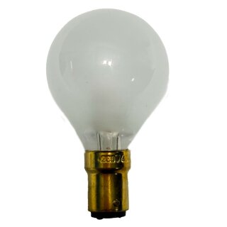 Merkur Glühbirne Tropfen 40W B15d matt 230V Glühlampe warmweiß 2700K