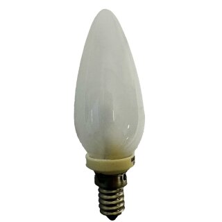 Kandolite Halogen Keramik Kerze 60W E14 matt 700lm warmweiß 2700K